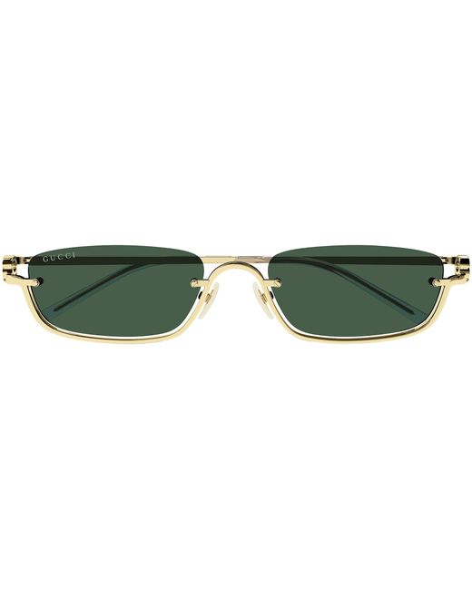Gucci GG1278S 002 Gold Green | Lyst