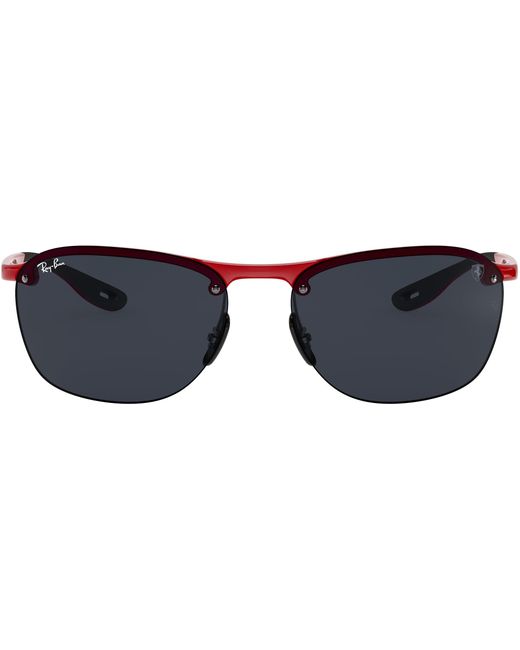 Ray-Ban Ferrari Rb4302m F62387 Red in Black for Men | Lyst