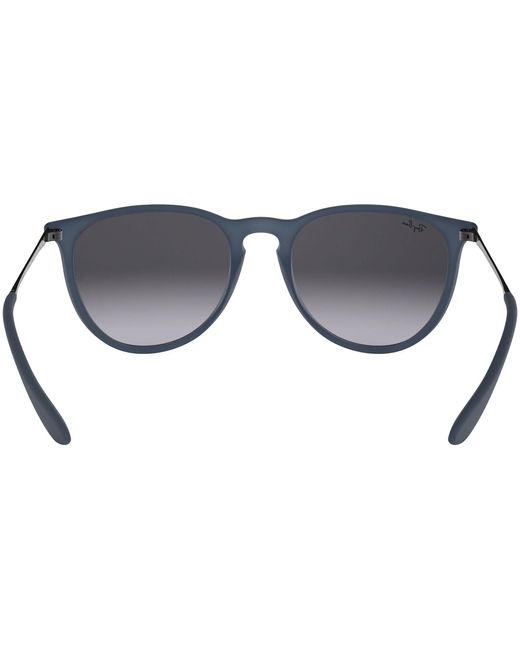 Ray-Ban Erika Rb4171 60028g Rubber Blue in Black | Lyst