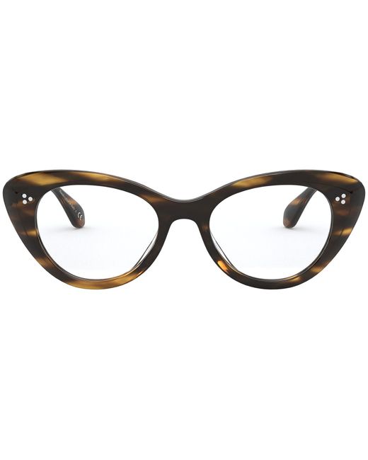 Oliver Peoples Rishell Ov5415u Cocobolo in Black | Lyst