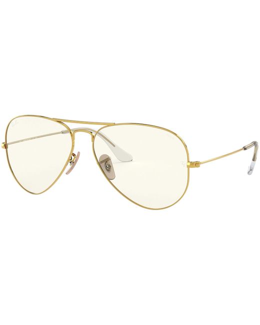 Ray-Ban Aviator Large Metal Rb3025 001/5f Arista in Black | Lyst