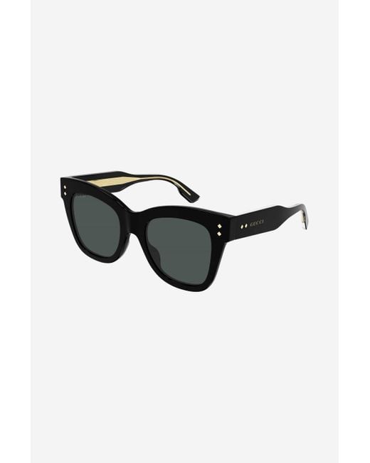 gucci cat eye sunglasses black