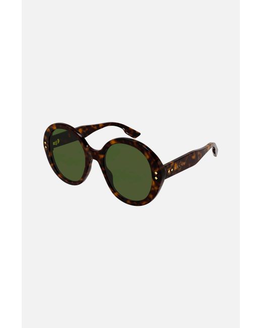 Louis Vuitton x Supreme Brown Tortoise Downtown Round Sunglasses