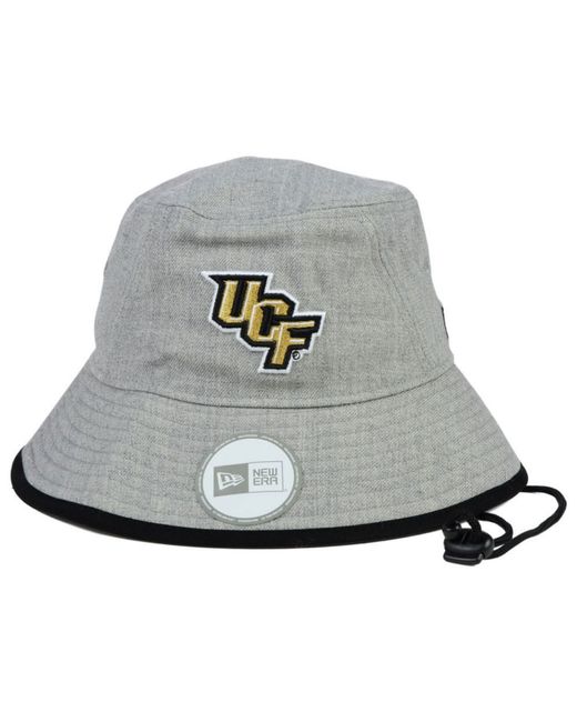 KTZ Ucf Knights Tip Bucket Hat in Gray 
