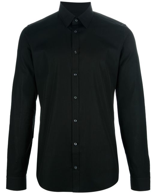 Gucci Black Button Down Shirt for men