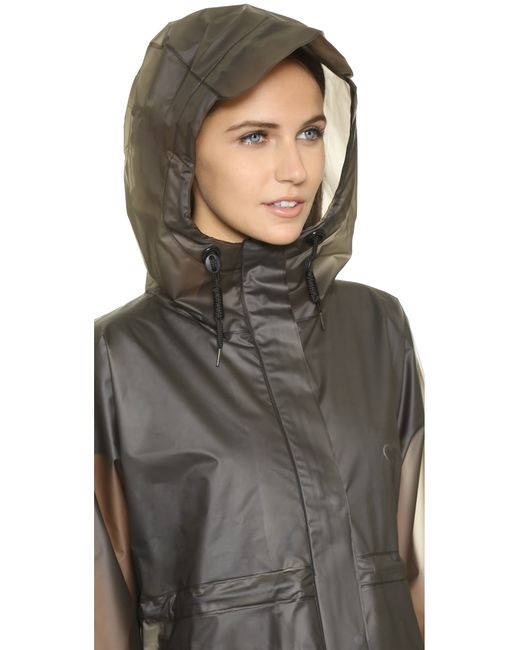 HUNTER Original Vinyl Smock - Graphite in Gray | Lyst
