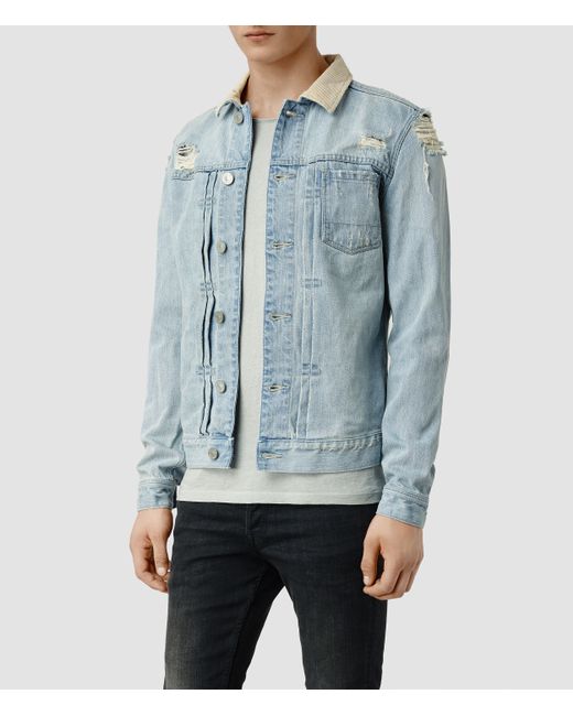 AllSaints Ridgeway Denim Jacket in 