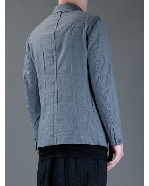 Casey-Vidalenc Felt Jacket in Grey (Gray) for Men | Lyst