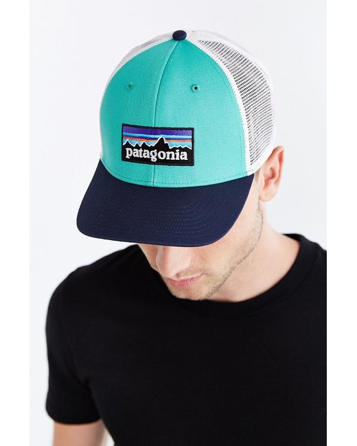 Patagonia Trucker Hat in Green (Grey 