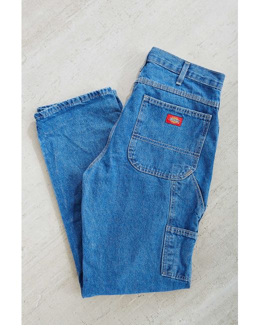 blue jean carpenter pants