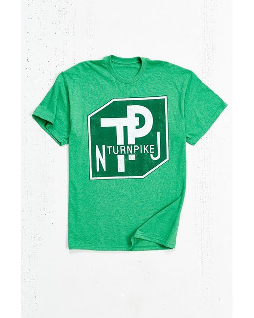 Urban Outfitters Green Nj Turnpike Tee for men