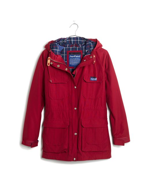 Madewell Red Penfield® Kasson Parka Jacket