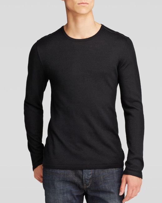 John Varvatos Usa Crewneck Sweater With 