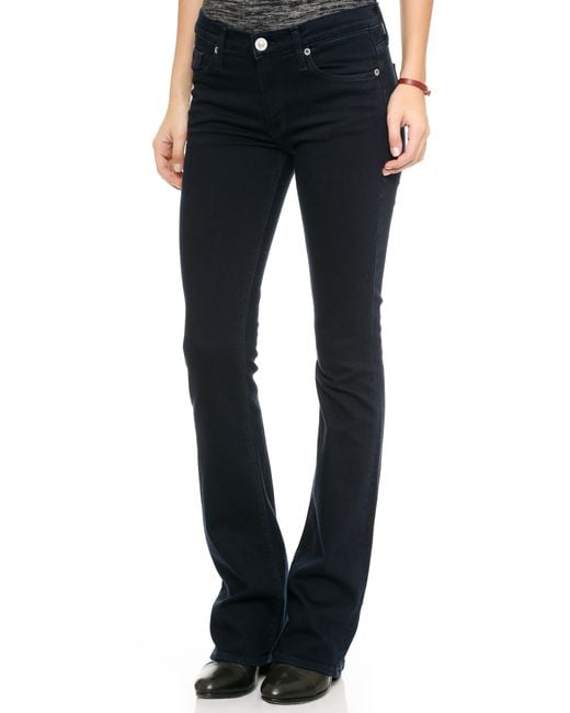 Hudson Jeans Love Mid Rise Bootcut Jeans in Black | Lyst Canada