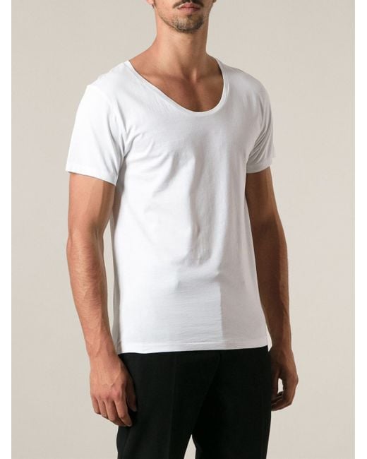 Acne Studios White Limit Tshirt for men