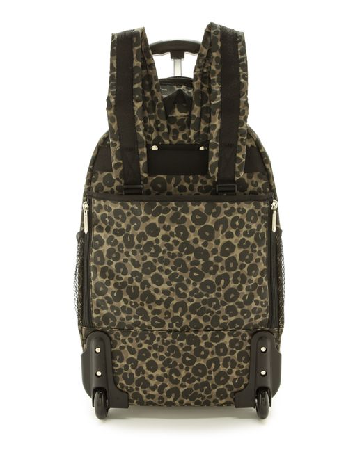 Lesportsac leopard backpack sales