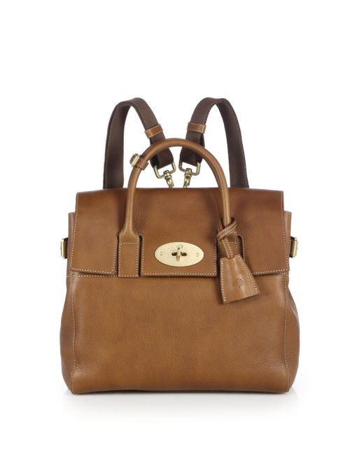 Leather handbag Mulberry Brown in Leather - 33385051