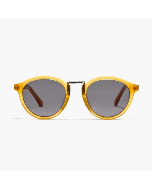 Madewell Yellow Indio Sunglasses