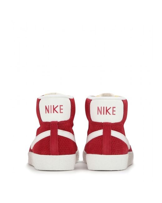Nike vintage suede high tops deals