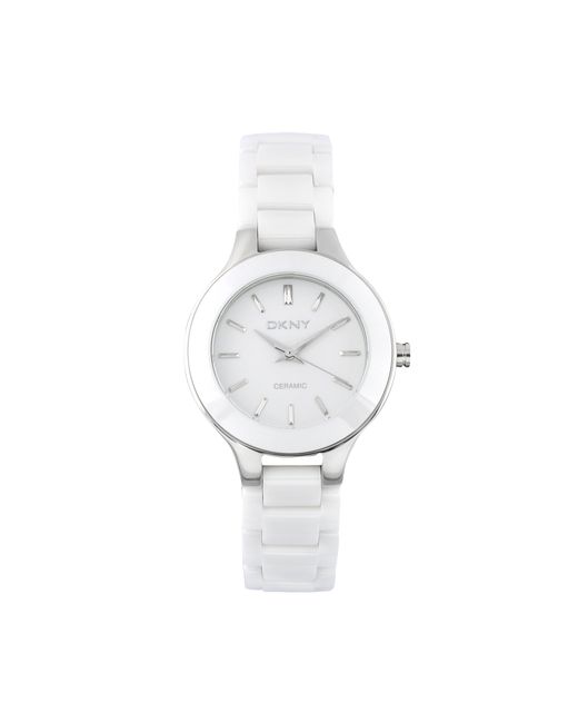 DKNY White Ceramic Ny4886 Watch