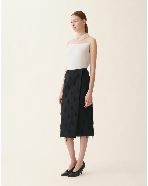 Fabiana Filippi Natural Sleeveless Cashmere And Silk Sweater