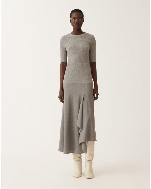 Fabiana Filippi Gray Platinum Sweater, Rock