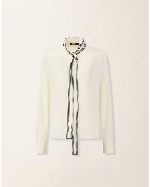Fabiana Filippi Natural Crêpe De Chine Shirt