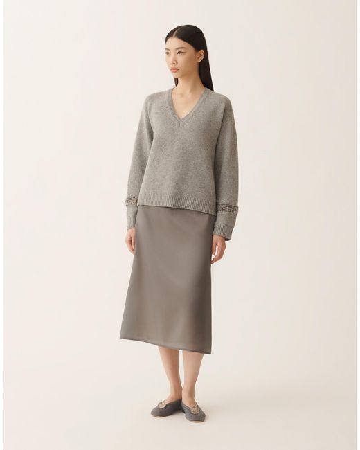 Fabiana Filippi Gray Knitwear