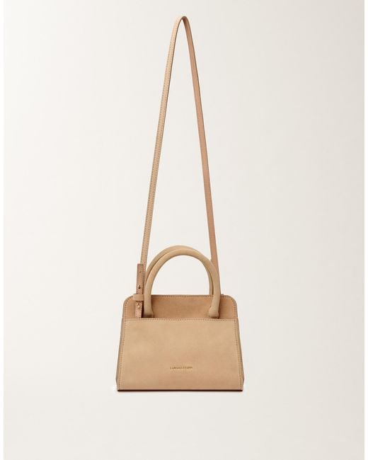Fabiana Filippi Natural Josephine Suede Handbag, Cord