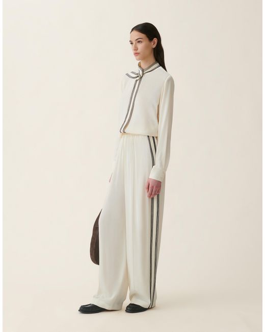Fabiana Filippi Natural Crêpe De Chine Shirt