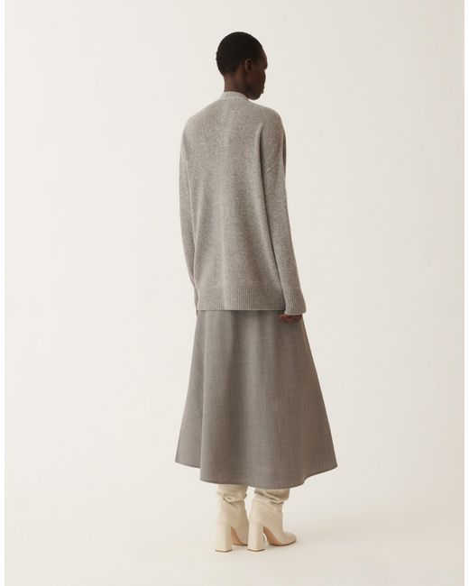 Fabiana Filippi Gray Cashmere Sweater, Rock