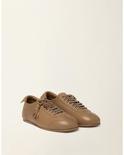 Fabiana Filippi Natural Retro Sneaker