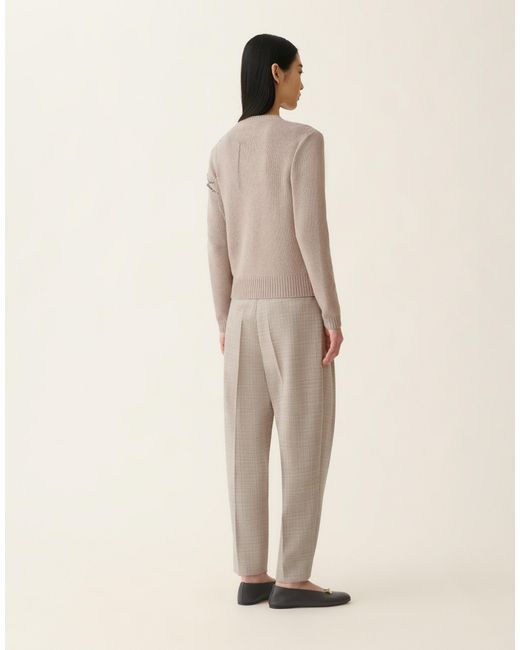 Fabiana Filippi Natural Platinum Cardigan