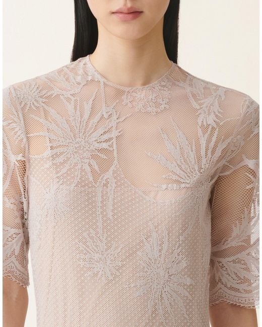 Fabiana Filippi Natural Lace Dress