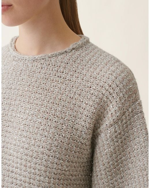 Fabiana Filippi Natural Tweed Dress