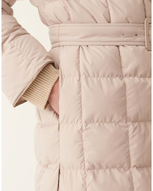 Fabiana Filippi Natural Long Ultralight Technical Down Coat