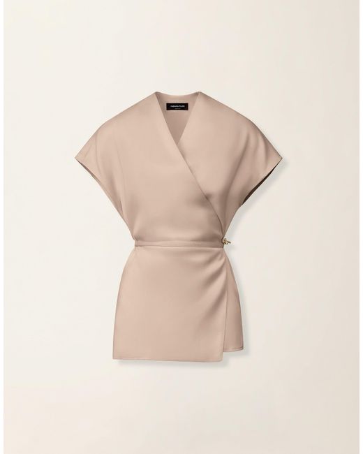 Fabiana Filippi Natural Fluid Vest Top