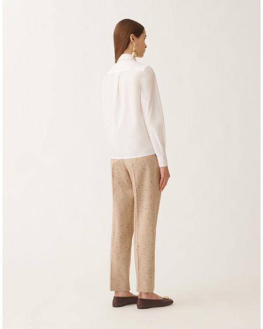 Fabiana Filippi Natural Poplin Shirt