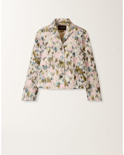 Fabiana Filippi Natural Chiné Technical Jacket, Chiné