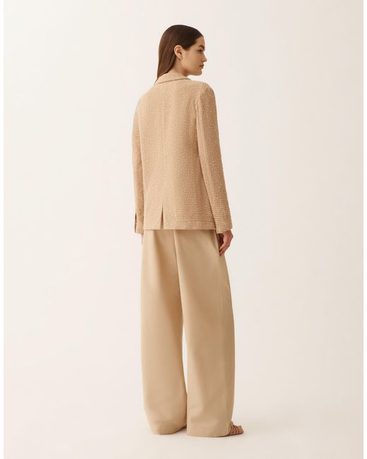 Fabiana Filippi Natural Oversized Jacket