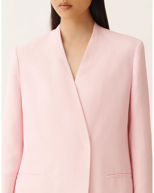Fabiana Filippi Pink Long Jacket