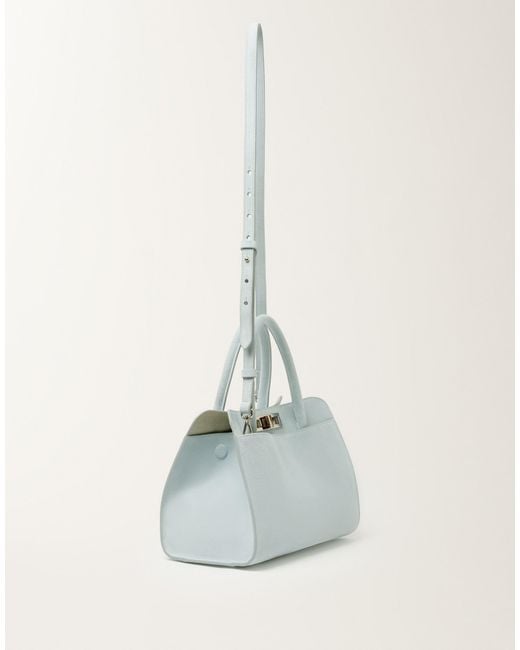 Fabiana Filippi White Josephine Suede Handbag