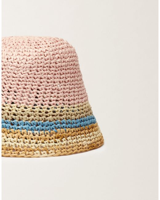 Fabiana Filippi Natural Crochet Fisherman Hat