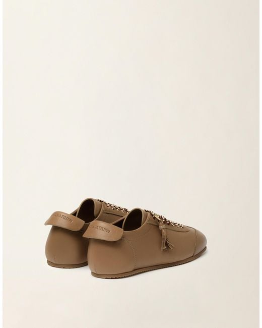 Fabiana Filippi Natural Retro Sneaker
