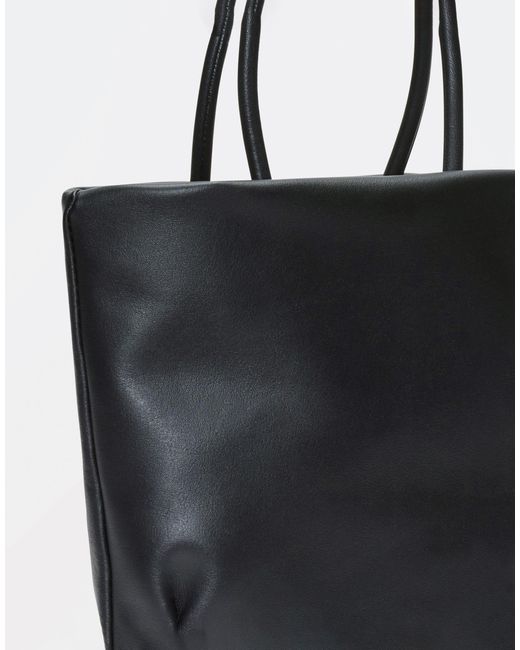 Fabiana Filippi Blue Leather Mini Shopping Bag