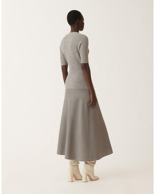 Fabiana Filippi Gray Platinum Sweater, Rock