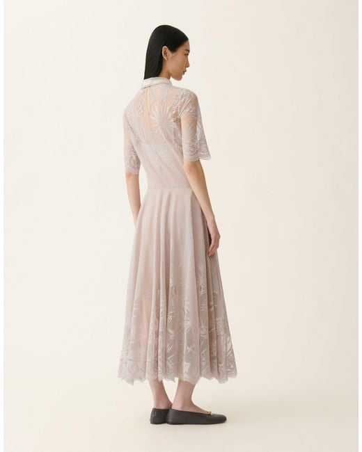 Fabiana Filippi Natural Lace Dress