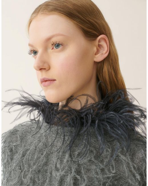 Fabiana Filippi Gray Knitwear