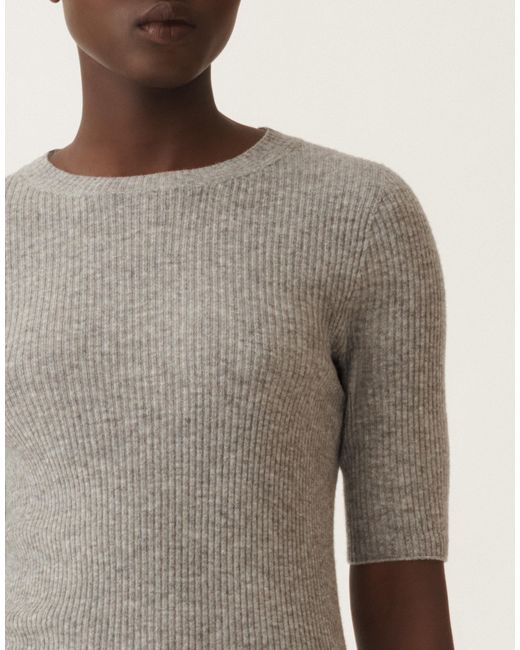 Fabiana Filippi Gray Platinum Sweater, Rock