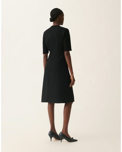 Fabiana Filippi Black Sequin Dress